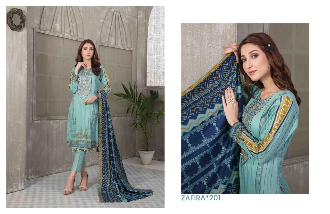 Zafira Vol 2 Casual Wear Wholesale Karachi Cotton Dress Material